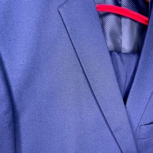 navy blue mens 3 piece bocaccio /Size 46